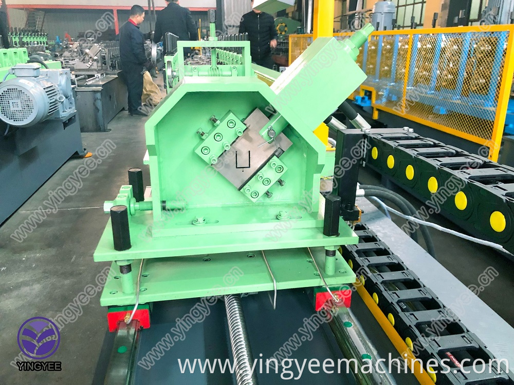 high speed C U channel drywall roll forming machine